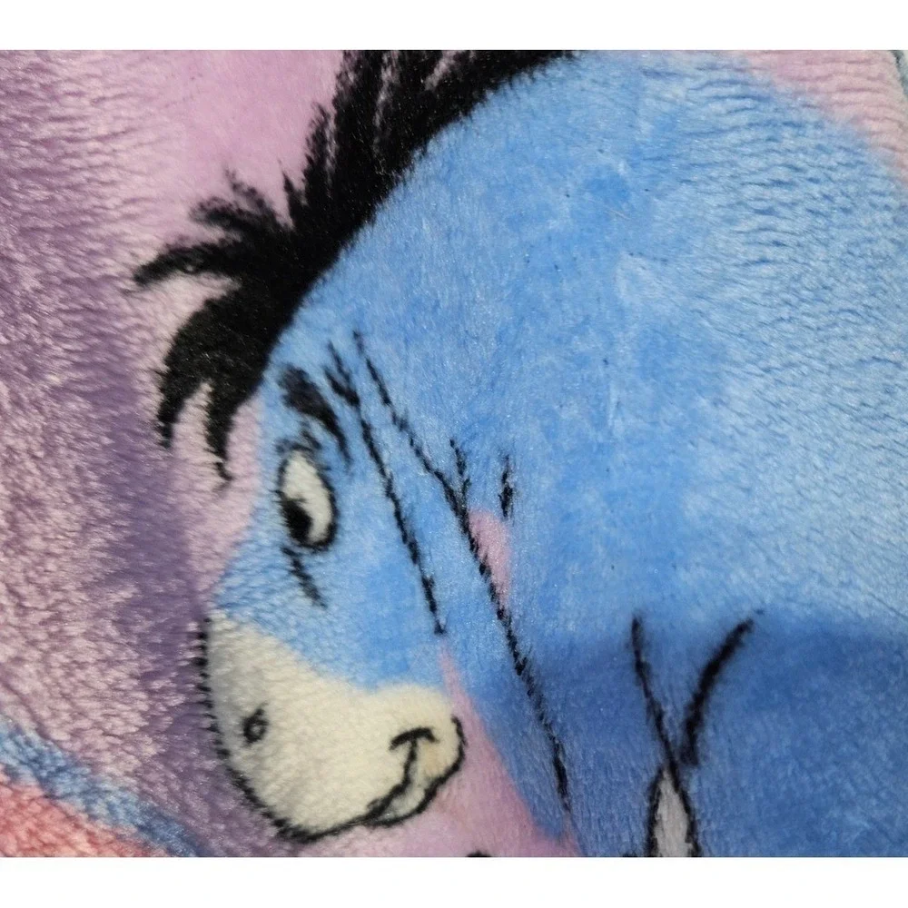 Disney Eeyore Purple Drama Free Fleece Leisure Pajama Pants XL Cozy Lounge Sleep - Picture 5 of 14